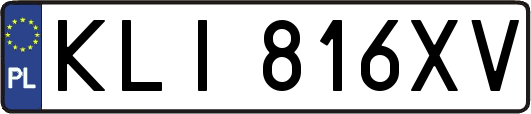 KLI816XV