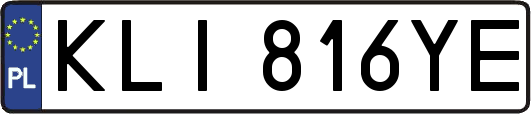 KLI816YE