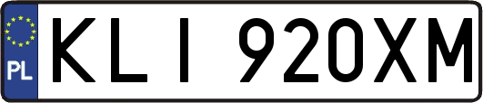 KLI920XM