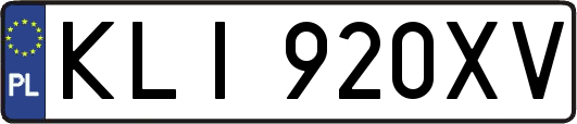 KLI920XV