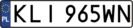 KLI965WN