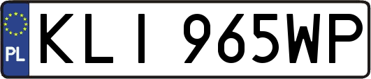 KLI965WP