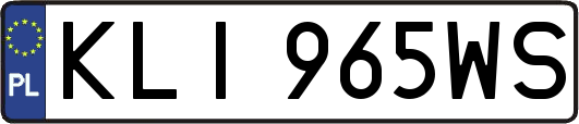 KLI965WS