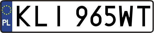 KLI965WT