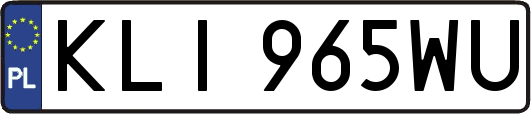 KLI965WU