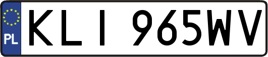 KLI965WV