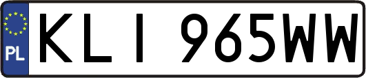 KLI965WW
