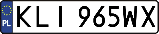 KLI965WX