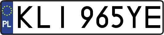 KLI965YE