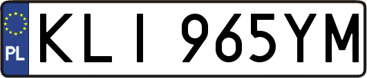 KLI965YM