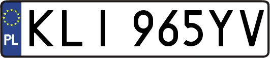 KLI965YV