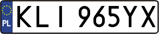 KLI965YX