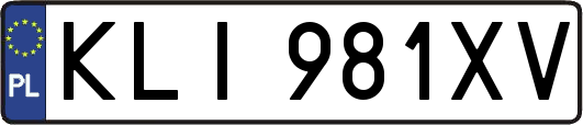 KLI981XV