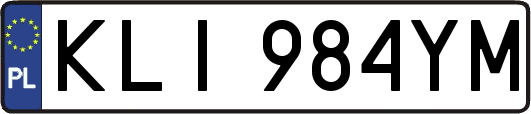 KLI984YM