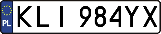 KLI984YX