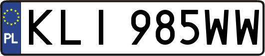 KLI985WW