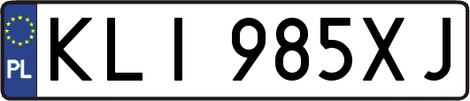 KLI985XJ