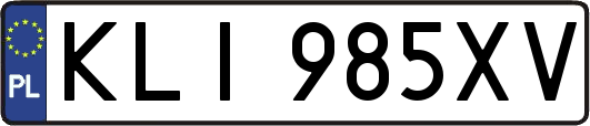KLI985XV