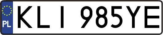 KLI985YE