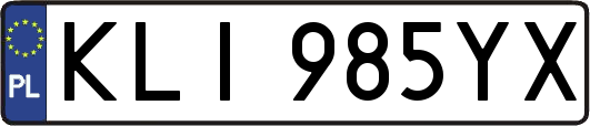 KLI985YX
