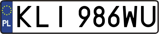KLI986WU