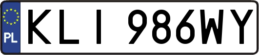 KLI986WY