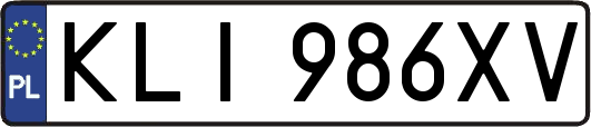 KLI986XV