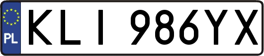 KLI986YX