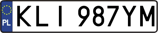 KLI987YM