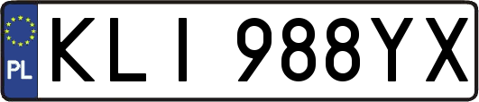 KLI988YX