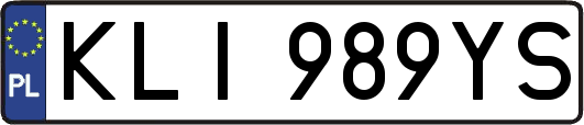 KLI989YS