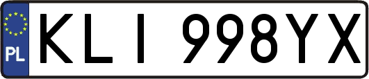 KLI998YX