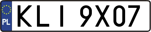KLI9X07