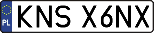 KNSX6NX
