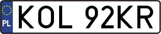 KOL92KR