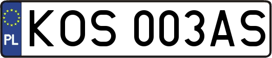 KOS003AS
