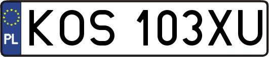 KOS103XU