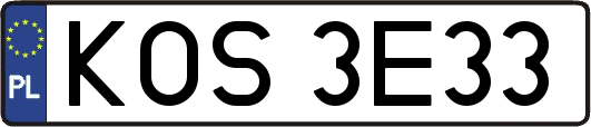 KOS3E33