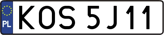 KOS5J11