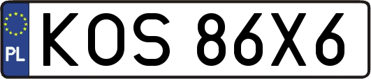 KOS86X6