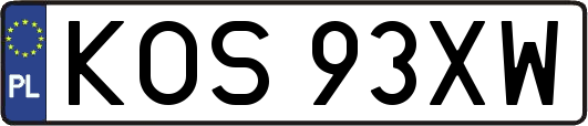 KOS93XW