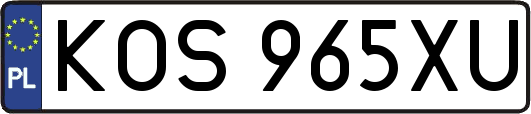 KOS965XU