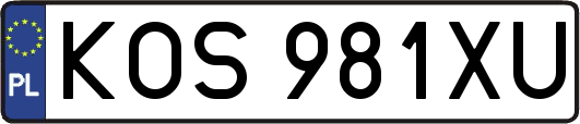 KOS981XU