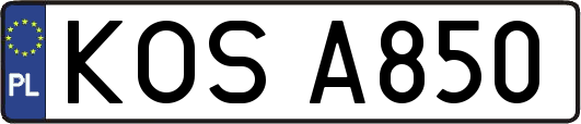KOSA850