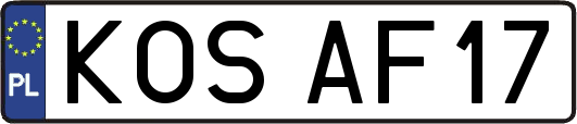 KOSAF17