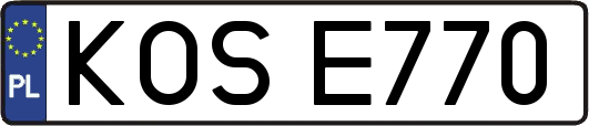 KOSE770