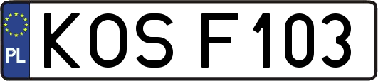 KOSF103