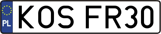 KOSFR30