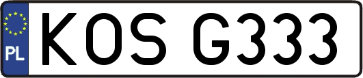 KOSG333