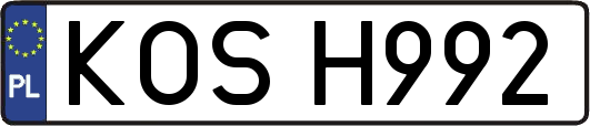 KOSH992